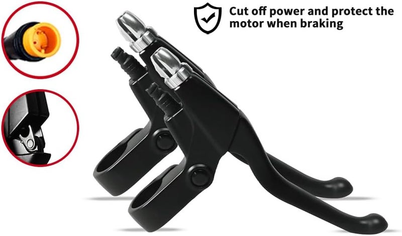 BAFANG Mechanical Brake Lever for Electric Bike with Brake Parts for EBike Conversion Kit to Cutoff Power (One Pair) - Image 4